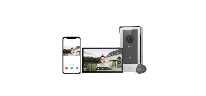 Amazon: Interphone / visiophone connecté EZVIZ CP5 1080P Wifi à 139,99€ (au lieu de 181€)