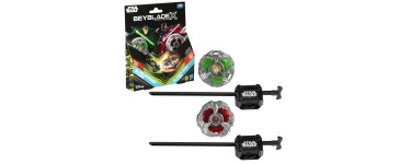 Amazon: Jouet Multipack Beyblade X Star Wars Collab Luke Skywalker 4-80B vs. Darth Vader 4-60B à 11,99€