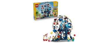 Amazon: LEGO® Creator 3-en-1 La Grande Roue Légendaire (31168) à 67,9€ (au lieu de 82,76€)