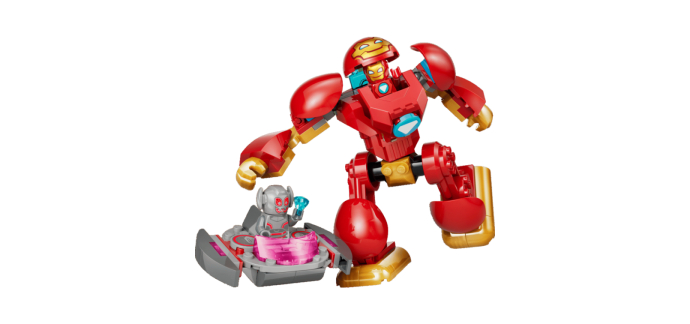 Amazon: LEGO 11209 Ultron contre Iron Man (Jouet) à 16,9€ (au lieu de 19,99€)