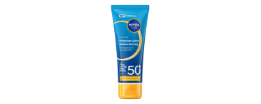 Amazon: Crème Solaire Visage FPS50+ Essentiel Nivea Sun à 3,93€ (au lieu de 6,74€)