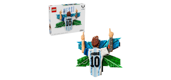 Amazon: LEGO 43018 Lionel Messi La Célébration à 149,50€ (au lieu de 179,99€)