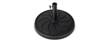 Cdiscount: Pied de Parasol Rond COSTWAY 18 KG pour Mat Ø 38/48 mm à 36,99€ (au lieu de 69,99€)