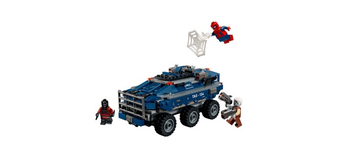 Amazon: LEGO 76349 Spider-Man Prison Mobile à 39,9€ (au lieu de 49,99€)