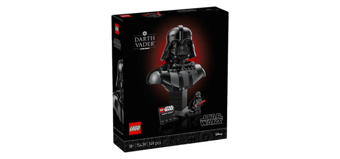 Amazon: LEGO 75439 Le buste de Dark Vador à 39,99€ (au lieu de 49,99€)