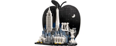 Amazon: LEGO Architecture New York City (21066) à 116,50€ (au lieu de 139,99€)