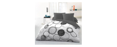 Cdiscount: Parure de couette microfibre Audace 220x240 cm + 2 taies 63x63 cm à 14,99€ (au lieu de 16,99€)