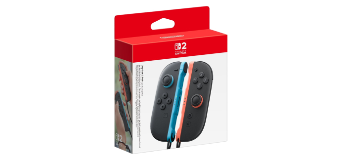 Carrefour: Manettes Joy-Con 2 (Switch 2) à 64,99€ (au lieu de 89,99€)