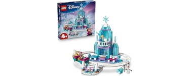 Amazon: LEGO® Disney La Reine des Neiges Le Château de Glace et la Piste Enneigée d’Elsa (43281) à 39,99€