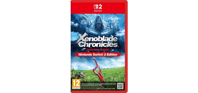 Amazon: Xenoblade Chronicles Definitive Edition - Nintendo Switch 2 Edition à 54,99€ (au lieu de 69,99€)