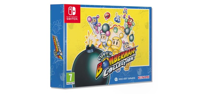 Amazon: Konami Super Bomberman Collection Collector's Edition sur Nintendo Switch à 39,99€