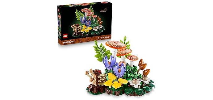 Amazon: LEGO® Botanicals Les Champignons des Bois (11505) à 74,97€ (au lieu de 79,99€)