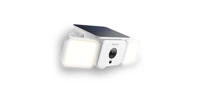 Amazon: Caméra Solaire Reolink WiFi 2K - 150°, 1000 LM, Alarme Sirène à 79,99€ (au lieu de 99,99€)