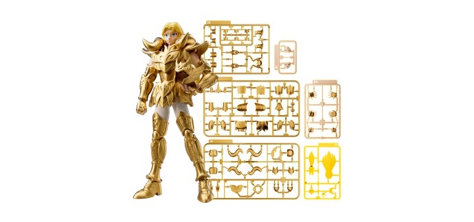 Amazon: Figurine Blokees Saint Seiya - Aries Mu 15 cm à assembler à 12,30€ (au lieu de 24,22€)