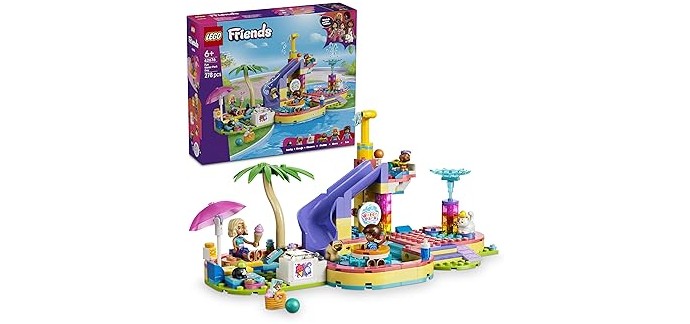 Amazon: LEGO® Friends A Fabulous Day at the Water Park (42676) à 23,9€ (au lieu de 29,99€)