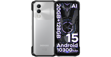 JoyBuy: DOOGEE Blade 20 - Smartphone robuste Android 15, batterie 10300 mAh, 20 Go RAM + 128 Go - &eacute;cran &agrave; 12