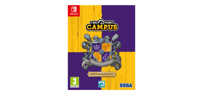 Amazon: Two Point Campus Enrolment Edition (Switch) à 12,86€ (au lieu de 24,99€)