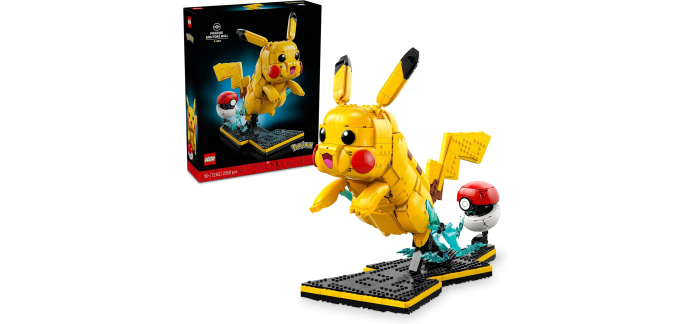 Amazon: LEGO 72152 Pokemon Pikachu (Boîte) à 127,99€ (au lieu de 199,99€)