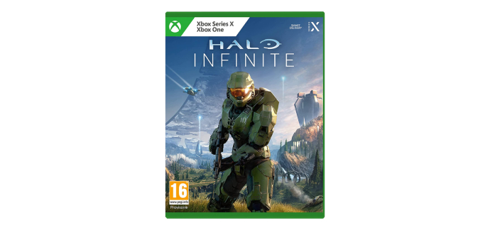 Amazon: Halo Infinite (Xbox One / Series X) à 17,50€ (au lieu de 59,99€)