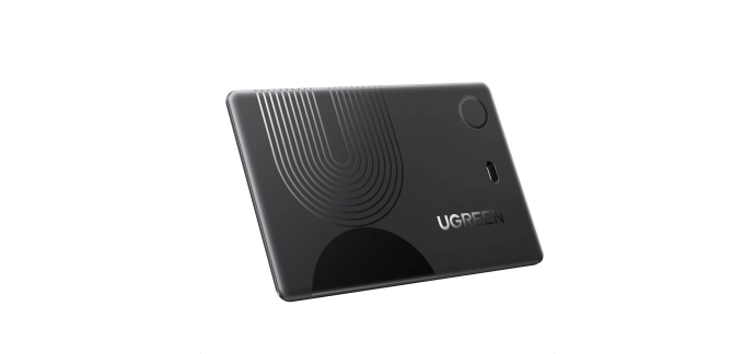 Amazon: Traceur UGREEN FineTrack Slim Wallet - Certifié Apple Find My, Alarme 100 dB, IP68 à 14,24€