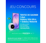 Samsung: 3 duos Galaxy S26 Ultra + Galaxy Watch8 à gagner