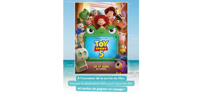 Marmara: 1 bon d'achat Club Marmara + surprises Toy Story 5 (valeur 1000€) à gagner