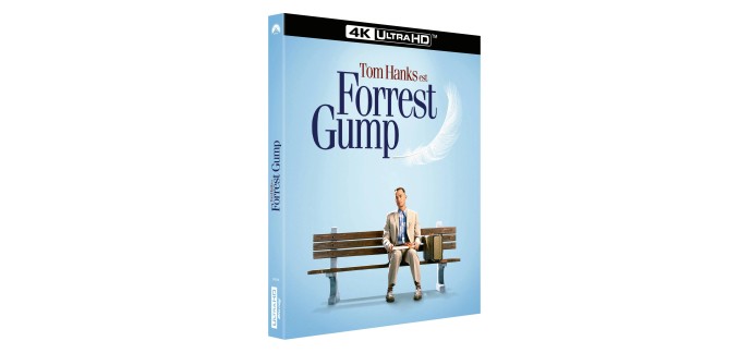 Amazon: Blu-ray Forrest Gump - 4K UHD à 12,20€ (au lieu de 13,98€)