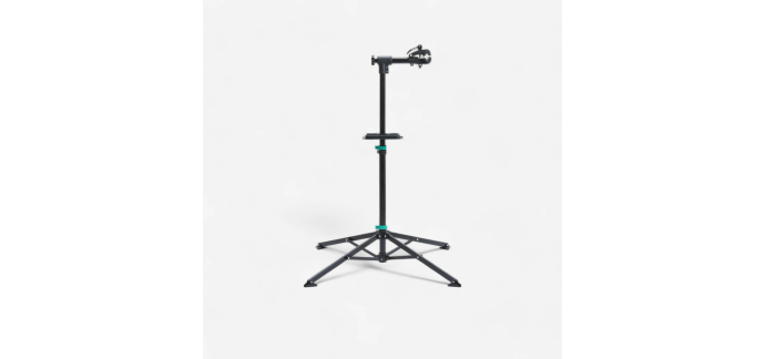 Decathlon: BIKE ORIGINAL Pied d'atelier vélo pliable Easywork III noir à 28,99€ (au lieu de 38,99€)