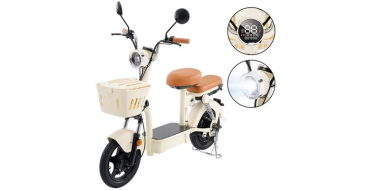 Cdiscount: Trottinette électrique iScooter Y16 avec siège - 1200W, 48V20Ah, autonomie 100 km à 495,99€