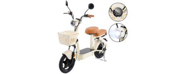 Cdiscount: Trottinette électrique iScooter Y16 avec siège - 1200W, 48V20Ah, autonomie 100 km à 495,99€