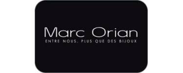 Marc Orian: Chèque fidélité de 10% dès 5 articles achetés