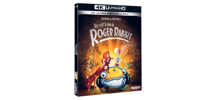 Amazon: Blu-Ray 4K Qui Veut la Peau de Roger Rabbit à 13,3€ (au lieu de 14,13€)