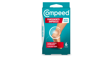 Amazon: 6 Pansements Ampoules Compeed Hydrocollo&iuml;de - Effet Seconde Peau &agrave; 4,75&euro; (au lieu de 7,49&euro;)