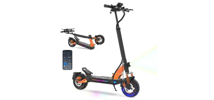 Cdiscount: Trottinette électrique TUNO NT3S - 1000W, 45km/h, autonomie 35-45km à 369,99€ (au lieu de 699,99€)