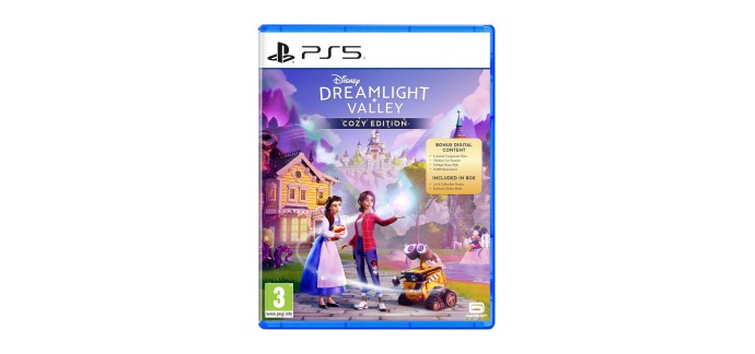 Amazon: Disney Dreamlight Valley Cozy Edition sur PS5 à 20€ (au lieu de 30,67€)