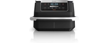 Amazon: Friteuse sans huile Ninja FlexDrawer AF550EU - Airfryer Double Bac 6,6L, 6-en-1 à 119,99€
