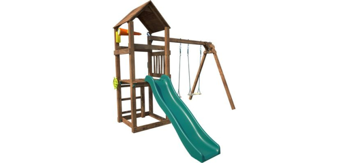 Cdiscount: Aire de jeux Païta - 2 agrès avec toboggan - SOULET à 332,07€ (au lieu de 449€)