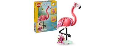 Amazon: LEGO® Creator Animaux Sauvages  Le Flamant Rose (31170) à 16,99€ (au lieu de 24,99€)