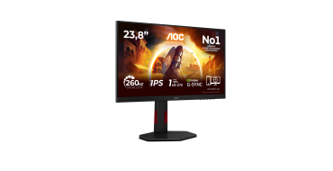 Amazon: &Eacute;cran PC 24" AOC Gaming 24G4ZR - FHD, 260Hz, Fast IPS, 1ms, G-Sync &agrave; 99&euro; (au lieu de 137,99&euro;)