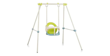 Cdiscount: Portique M&eacute;tal Baby Swing Smoby - Balan&ccedil;oire b&eacute;b&eacute; int&eacute;rieur/ext&eacute;rieur, H 118 cm, anti-UV &agrave; 39,99&euro;