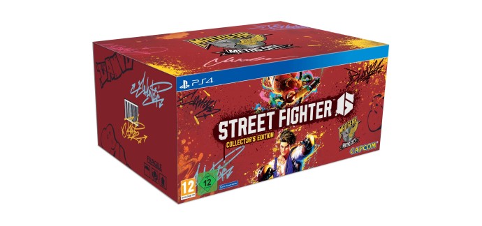 Amazon: Street Fighter 6 - Collector’s Edition sur PS4 à 79,96€ (au lieu de 199,20€)