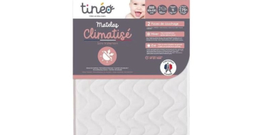 Cdiscount: Matelas b&eacute;b&eacute; Climatis&eacute; TINEO 60x120 cm &agrave; 34,99&euro; (au lieu de 47,99&euro;)