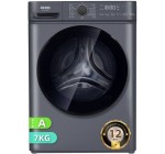 Cdiscount: Lave-linge hublot CHiQ 7kg - Profondeur 46,5cm - Classe A - Moteur BLDC 12 ans - Vapeur - 1200 trs/m