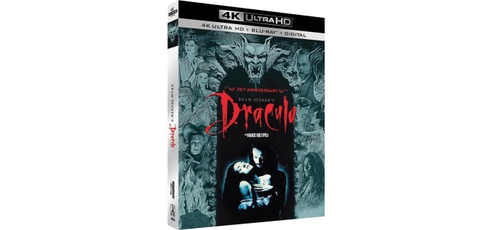 Amazon: Blu-Ray 4K UHD - Dracula à 12,97€ (au lieu de 14,69€)