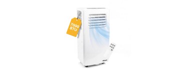 Amazon: Climatiseur mobile Tristar 7 000 BTU - 3-en-1, jusqu'à 25 m² à 179,99€ (au lieu de 219,99€)