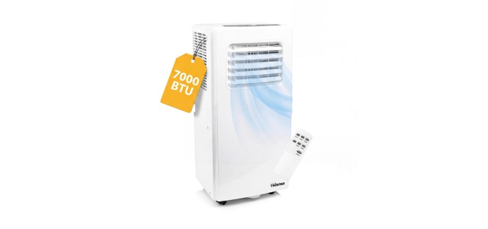 Amazon: Climatiseur mobile Tristar 7 000 BTU - 3-en-1, jusqu'à 25 m² à 179,99€ (au lieu de 219,99€)