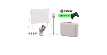 Boulanger: Vid&eacute;oprojecteur portable XGIMI MoGo 4 Pack Grands Matchs + EA SPORTS FC 26 offert &agrave; 599&euro;