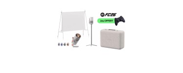 Boulanger: Vidéoprojecteur portable XGIMI MoGo 4 Pack Grands Matchs + EA SPORTS FC 26 offert à 599€