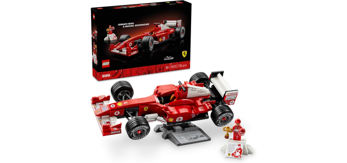 Amazon: LEGO 11375 Ferrari F2004 Michael Schumacher à 59,99€ (au lieu de 89,99€)
