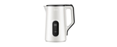JoyBuy: Bouilloire Midea MK-SHE1533A2 1,5 L - Ébullition rapide 3,5 min à 19,99€ (au lieu de 48,99€)